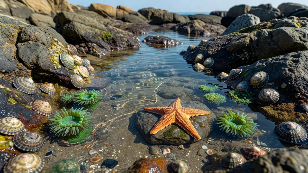 Rocky Shores and Tide Pools: A Careful Watcher's Field Guide