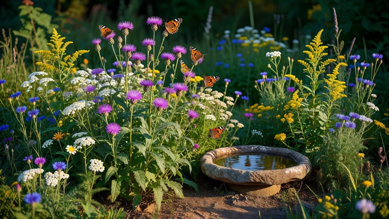 The Wildlife-Friendly Garden: Native Plants, Water and the Courage to Be Untidy